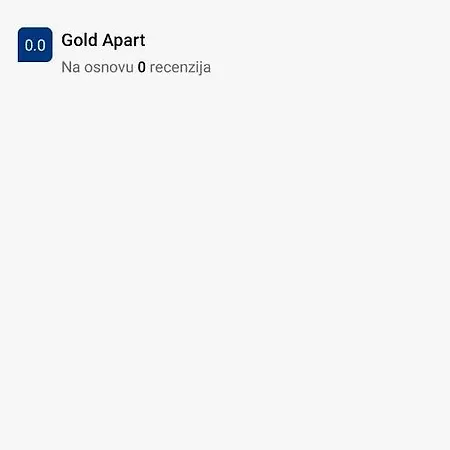 Gold Apart サラエヴォ